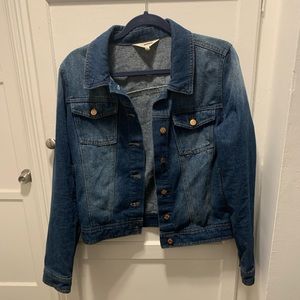 3 for $15!!- Denim jacket - jean jacket - perfectly worn - size large